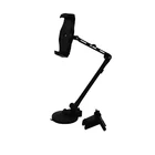 4 to 12.2 inches Aluminum Suction Cups and Clamp Tablet Holder