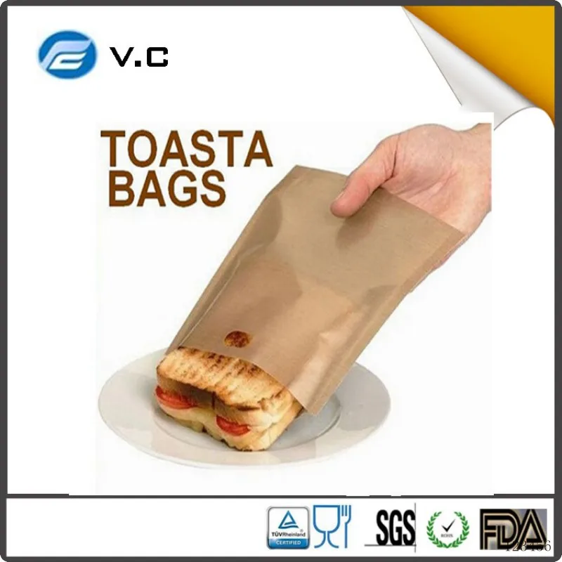 Toastabagsツインパックテフロントースターバッグ洗える、再利用可能に100回仕入れ・メーカー・工場