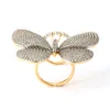 15827 XUPING customized design girl butterfly ring jewelry,copper alloy ring for women girls