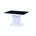 Dining Dinning Table New Design Dining Room Furniture Hot Transfer Print Modern Wooden Extension Dinning Table