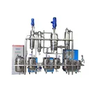 Thin Film Evaporator 30L feeding Crude Oil cbd Oil Extraction Machine