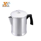 Hot sale 7 Cups Coffee Percolator Hiking Kettle Tea Pot Coffee Pot Portable