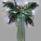 resin led light tail anime with butterfly fairy figurines wholesale