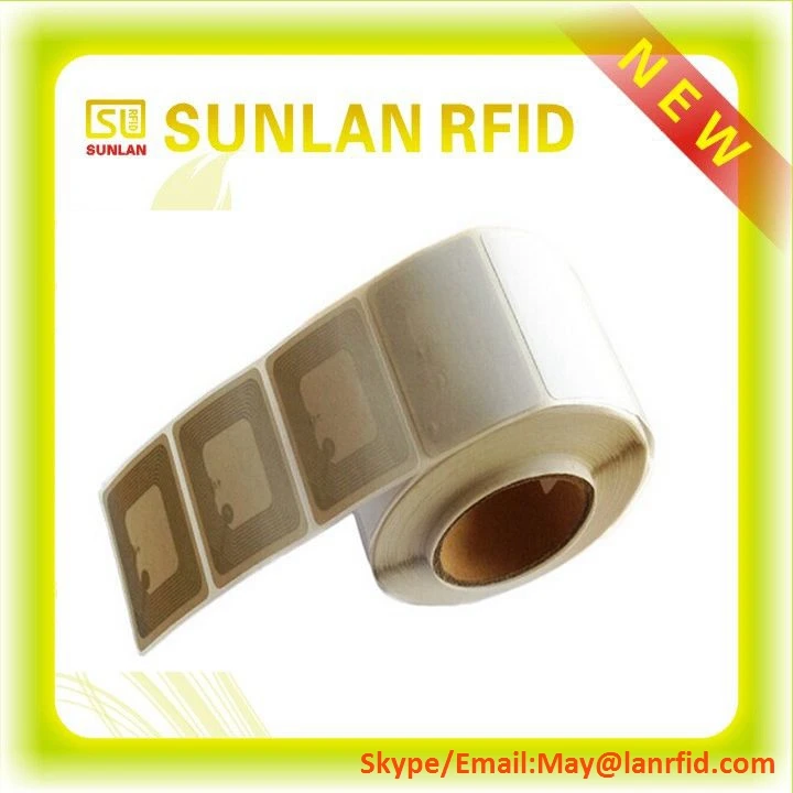 Rfid label/nfc tag sticker/nfc 203 wet inlay for logistics and access control