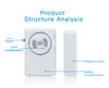 OEM Travel Security Door Alarm Magnetic Door Open Sensor