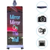 76 Inch Indoor Free Standing LCD Digital Player Selfie Photo Booth Kiosk