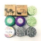 Beauty Hair Care Solid Soap Handmade Private Label Vegan Hair SLS Free Organic Natural Shampoo Bar with Box
