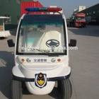 2 seats Electric passenger car for personnel carrier , CE can be installed with light