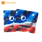 customer logo printing antibacterial microfiber eyeglass cleaning cloth