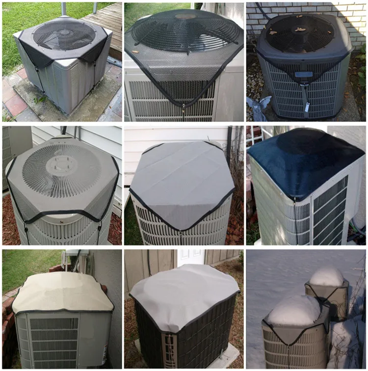 Mesh Air Conditioner Cover To Keep Leaves And Debris Out Buy Air