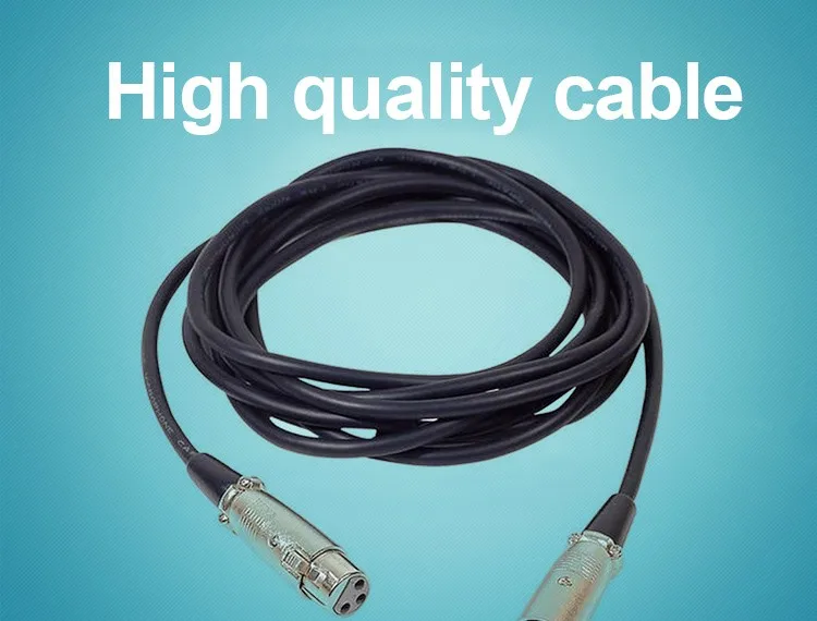 TOP quality XLR Male to Male Audio Line Mixer Microphone Cable DMX Signal Cable - ANKUX.COM