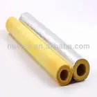Fiberglass Insulation Sound Insulation Pipe with Aluminium Foil