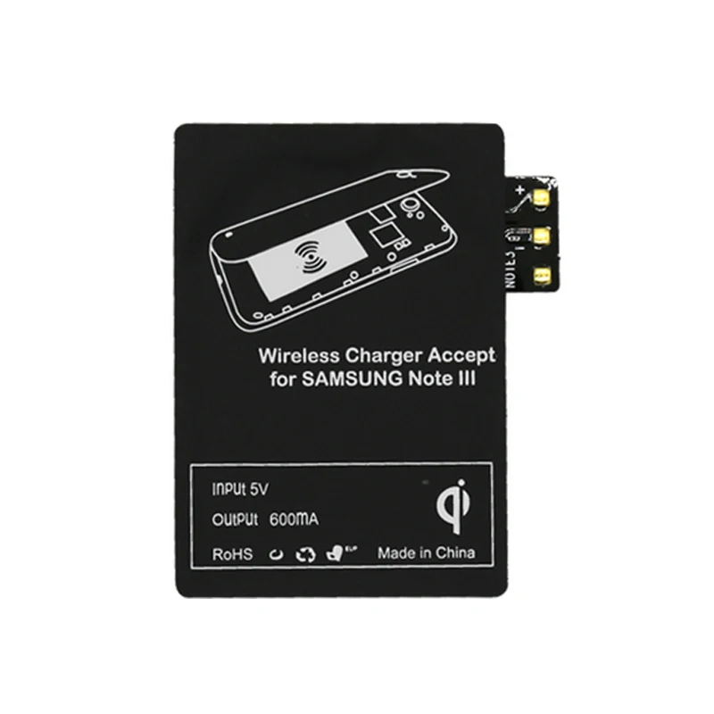 For Samsung Note3 Wireless Charger Transimitter Qi Charging Receiver for Samsung