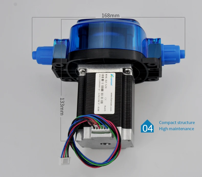 Kamoer high flow rate water filling machine peristaltic dosing pump for food dispenser