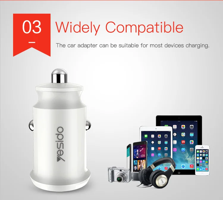 Chargeur de voiture double usb en gros, chargeur de téléphone de voiture - ANKUX Tech Co., Ltd