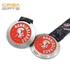 Customized Embossed Logo Round Shape Marathon Carnival Metal Medal Trophy Gifts Crafts
