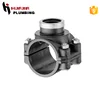 JH0391 saddle for pvc pipe pvc pipe collar hdpe pipe fitting saddle clamp