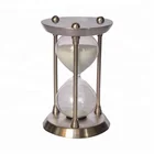 30 mins antique brass sand timer/metal sand timer