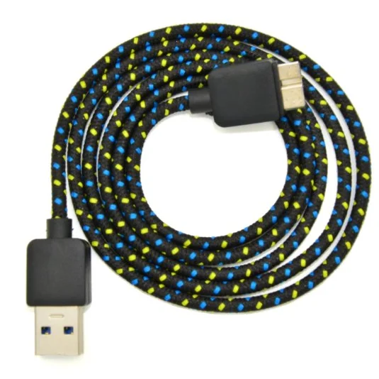 Nylon braid style 3ft 20awg-28awg micro usb cable 3.0 USB cable to Micro USB A Male to Micro B from Yiwanda - ANKUX.COM