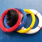 white and colored PTFE tubing flourine plastic pipe paint tube many sizes