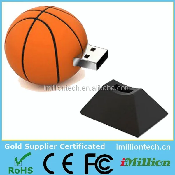 promotional gift basketball pendrive