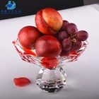 Factory Wholesale Clear Crystal Antique Glass Fruit Bowl