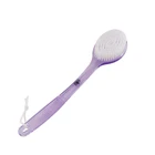 Plastic Long Handle Back Brush Nylon Shower Skincare Cleaning Body Bath Brush