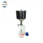 Small Pneumatic Liquid Soap Filling Machine/Cream Filler/toothpaste filling machine