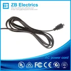 power plug mold male to male electric extension cord with rock salt lamp