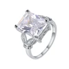Princess cut designer diamond white gold set jewelry wedding engagement rings inexpensive unusual discount wedding rings