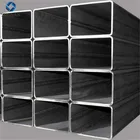 Carbon steel welded rectangular steel pipes, sheet metal square tube steel for hot sale
