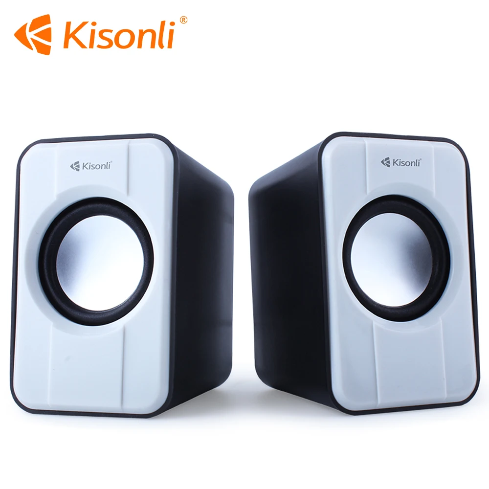 Two-way Computer/Laptop/Desktop Portable Mini Wired USB 2.0 Sound Speaker with 3.5mm Interface - ANKUX.COM