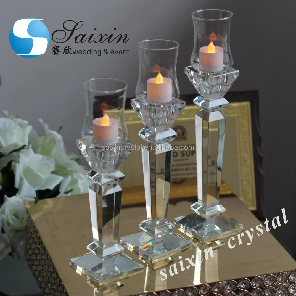 gifts & crafts  candlesticks  wedding crystal candlesticks for