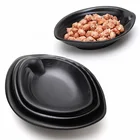 100% melamine japanese korean style restaurant plate for catering buffet appetizer snack serving dishes