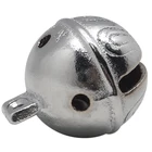 Dia 42mm solid brass bell Christmas gift bell jingle bell