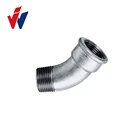 Type Bends Galvanized Fittings Heavy Type Galvanized Malleable Iron Pipe Fitting With BS Standard No.1 Bends