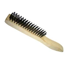 hot sell wooden handle steel wire brush