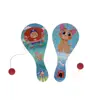 Double Sided Laser Wooden Bounce Back Paddle Ball Game