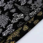 Manufacturer custom design plain sofa velvet fabric with metallic foil for dresses