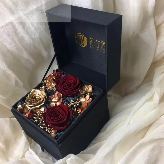 valentines day gift to girlfriend eternal rose head preserved