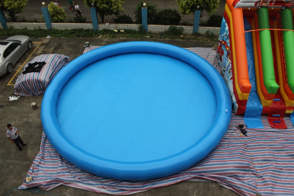 Large Cheap Clearance Giant Inflatable Water Slide With Pool For Sale Adult