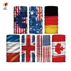 Yiwuleo Wholesale 25*50cm Custom American Flag Bandana