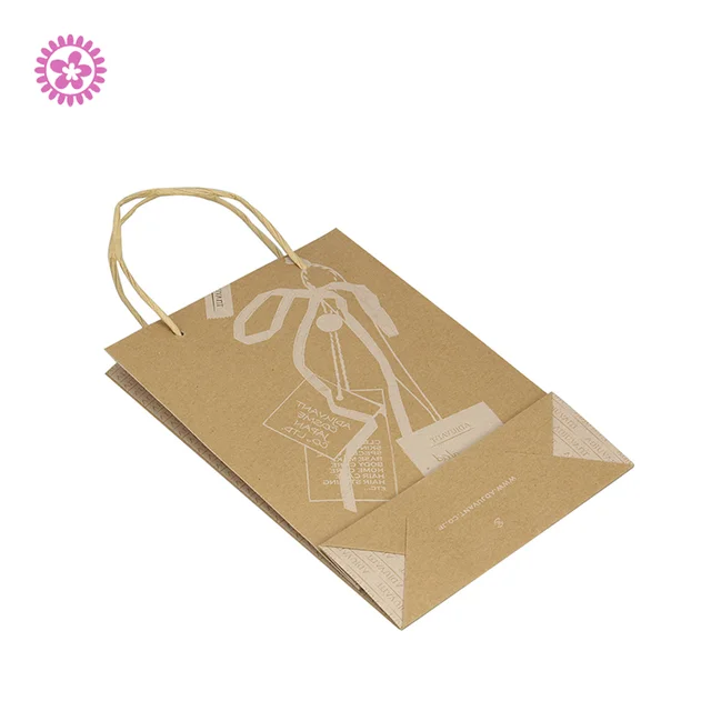 china eco recycle kraft paper bag