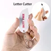 Portable Retractable Paper Box Cutter Knife Key chain, Paper Cutter Keyring, Knife Keychains
