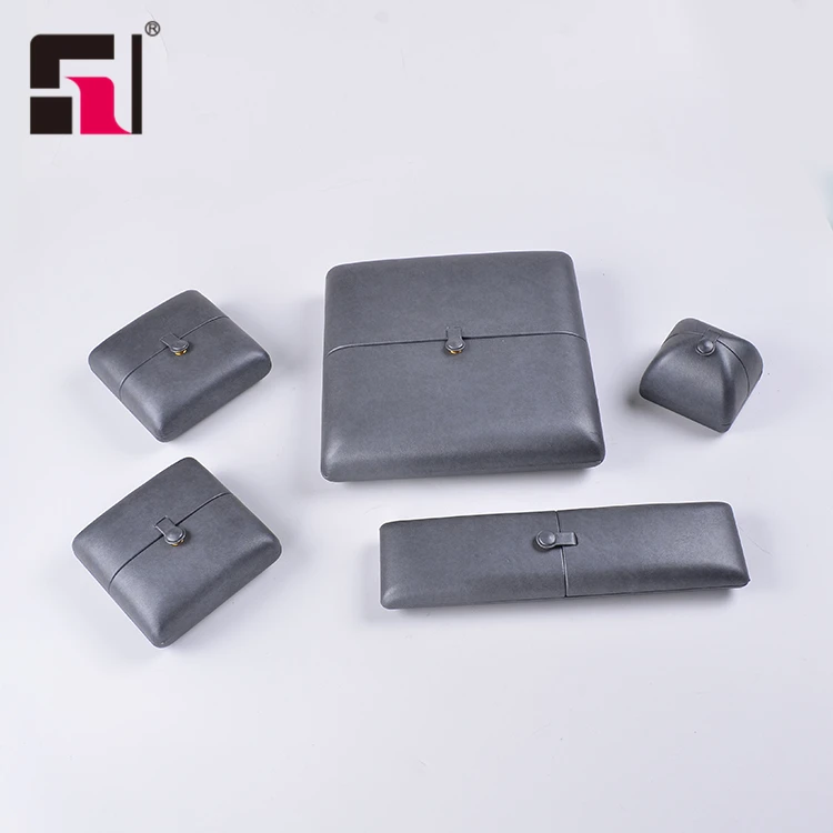 custom logo luxury gift jewelry box packaging leather ring box