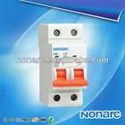 NB8 2016 New 2P miniature circuit breaker / mcb,type of electric circuir breakers