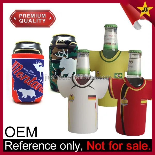 novelty wine gift custom beer bottle wine cooler sleeve