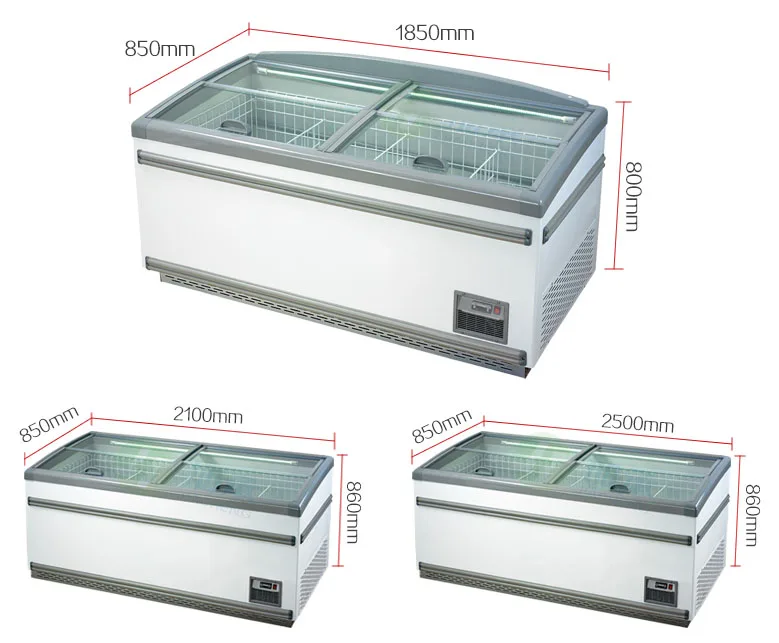 1.8m 2.1m 2.5m Reliable Quality Display Combined Double Doors Island