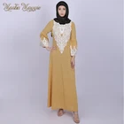 2019 Fashionable Muslim Women Lace Dubai Abaya Fashion Islamic Clothing Turkey Muslim Maxi Dress Pakistan Abaya