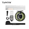 ToMyo Fly Fishing Rod and Reel Combo Fly Fishing Complete 5/6 Starter Package Fishing Rod kit for Beginners
